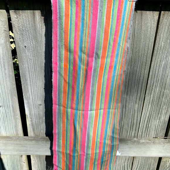 Colorful Striped Scarf - Picture 6 of 8